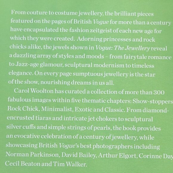 VOGUE the Jewelry Book , MINT condition,  Hardback - Picture 2 of 15